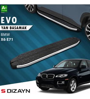 S-Dizayn Bmw X6 E71 Evo Krom Yan Basamak 193 Cm 2008-2014 A+ Kalite