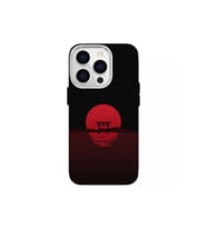 IPHONE 15 PRO UYUMLU ÖZEL GÜN BATIMI KAPISI TASARIMLI LÜKS SİLİKON KILIF (Çok Renkli)