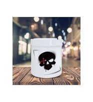 Kuru Kafa Skhull Baskılı Küllük Kül Tablası-01811