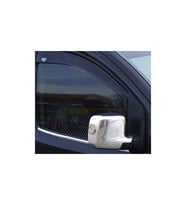 Fiat Fiorino Uyumlu Krom Ayna Kapağı Ve Cam Çıtası Seti 2007