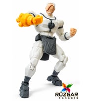 Conquest invincible Tüm Eklemleri Hareketli Robot Dummy Aksiyon Figür Oyuncak Titan 13