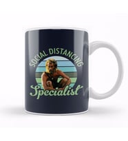 Cast Away Social Distancing Specialist Kupa Bardak Porselen