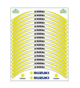 SUZUKİ SARI BEYAZ UYUMLU  REFLEKTÖRLÜ JANT ŞERİDİ