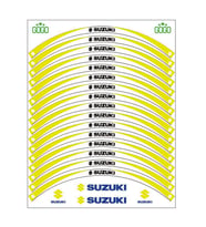 SUZUKİ SARI BEYAZ UYUMLU  REFLEKTÖRLÜ JANT ŞERİDİ