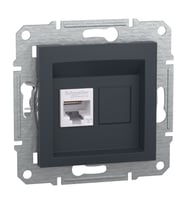 EPH4700171 Schneider Asfora – Tekli RJ45 Cat6 UTP – Antrasit