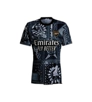 Arsenal 2023/24 Yeni Sezon Özel Maç Önü Forması (Siyah)
