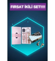 Northcity Akıllı Saat ve Kulaklık Seti - AMOLED Ekranlı Saat, ANC Kulaklık ve Sağlık Takibi