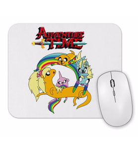 Adventure Time Finn Jake Princess Bubblegum Marceline Martin Mertens Flame Princessss Mouse Pad