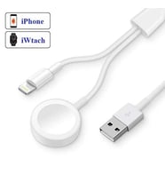 Ally 2in1 Apple Watch Şarj- İPhone Usb Şarj Kablosu-(5775) - HPSBYI1361-8356