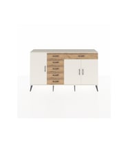 Arges Konsol 3 Raflı 6 Çekmeceli 3 Kapaklı 176x30x99 Aytaşı-Aytaşı/Çam