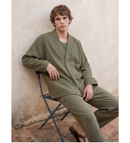 LCW Vision Haki Loose Fit Erkek Gömlek