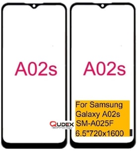 Samsung A02s A025 Dokunmatik Okalı Ön Cam Lens Orjinal Kalite