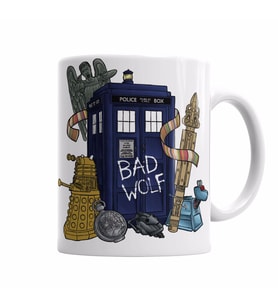 Doctor Who   Tardis Kupa Bardak Porselen