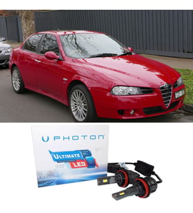 Alfa Romeo 156 Led Xenon Kısa Far Ampulü H7 Ultimate Yeni Seri Beyaz