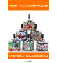 Şık Metal Küllük, Dayanıklı ve Pratik Tasarım