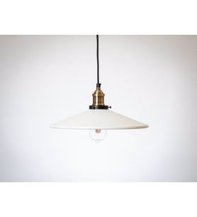 RİOLİGHT RETRO TEKLİ METAL SARKIT AVİZE ŞAPKA ÇAPI: 38CM (Siyah)