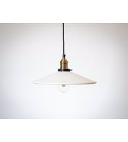 RİOLİGHT RETRO TEKLİ METAL SARKIT AVİZE ŞAPKA ÇAPI: 38CM (Siyah)