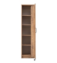 SEFA HOME TEKERLEKLİ 1 KAPKLI KİLER DOLABI (Atlantik Çam)