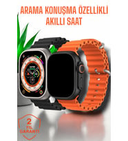 Mey İthalat® Suya Toza Dayanıklı 45 Mm Akıllı Saat Bildirim Cevapsız Çağrı Görüntüleme