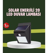 Kablo Gerektirmeyen Solar LED Bahçe ve Veranda Işığı