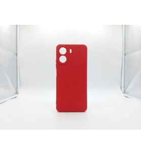 Redmi13C Kırmızı Silikon Kılıf Modeli