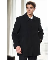 PLT9206 DEWBERRY ERKEK PALTO-SİYAH