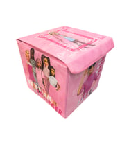 Barbie Lisanslı Oyuncak Kutusu 30X30 Cm (Pembe)