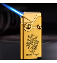 Kişiye Özel İsimli Gold Gazlı Rüzgar Geçirmez Çakmak