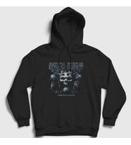 Presmono Unisex Siyah Abrahadabra V2 Dimmu Borgir Kapüşonlu Sweatshirt 141900tt