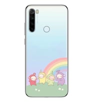 Redmi Note 8 Uyumlu Teletubbies Desenli Şeffaf Telefon Kılıfı