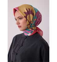 Belli 2026-2027 Sonbahar Kış Sezonu Twill İpek Eşarp MSR09T 37