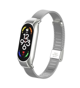 Xiaomi Mi Band 7 Uyumlu KRD-06 Metal Kordon