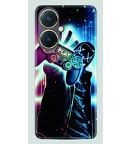 Vivo Y27 Kılıf Silikon Desen Özel Seri Play Me 1757