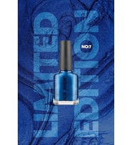 Limited Edition Işıltılı Lacivert Oje-Yüksek Pigmentli Kalıcılık Hızlı Kuruma-Nail Lacquer No:7