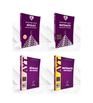 Karekök Yayınları Yeni Müf. Karekök Yayınları 12.Sınıf Biyoloji-Matematik Konu Anlatımı+ Soru Bankası (Çok Renkli)