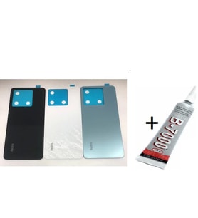 REDMİ NOTE 13 PRO 5G Arka Batarya Pil Kapağı OKYANUS MAVİ (B7000 15 ML Yapıştırıcı)