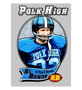 Al Bundy Futbol Kartı Tablo Ahşap Poster Dekoratif