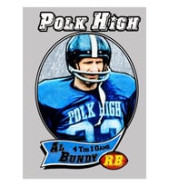 Al Bundy Futbol Kartı Tablo Ahşap Poster Dekoratif