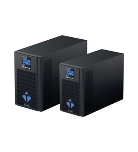 TESCOM Neolıne 2kva 1f/1f (4X9AH) 5/10DK LCD Onlıne Ups (Siyah)