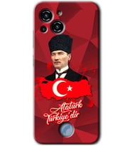 Reeder S23 Pro Max Kılıf HD Desen Baskılı Arka Kapak - Atatürkiye