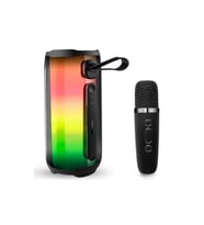 Pluse 5 Mikrofonlu Rgb Kablosuz Hoparlör - Siyah