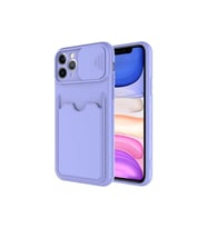 Apple iPhone 11 Pro Uyumlu Kılıf Zore Kartix Kapak (Lila)