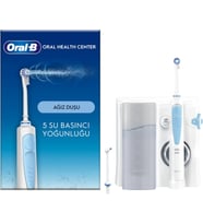 Oral-B Ağız Sağlığı Merkezi Ağız Duşu - Ağız duşu, 1 Oxyjet Başlığı, 1 Su Jeti Başlığı