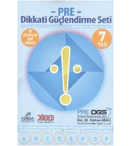 PRE Dikkati Güçlendirme Seti 1. Sınıf 7 Yaş (8 Kitapçık Birarada)