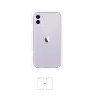 Apple iPhone 11 Arka-Yan Koruyucu Poliüretan Film Wrapsol