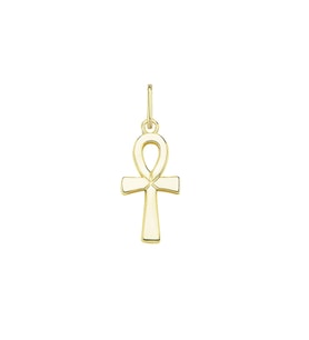 Altın Ankh Charm Kolye Ucu