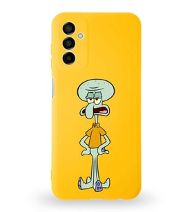 Samsung Galaxy M13 Uyumlu Lansman Kılıf Altı Kapalı İçi Kadife   Dokunaç Tasarımlı  Kapak (Şeffaf)