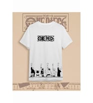 One Piece Tayfa Beyaz Unisex T-shirt