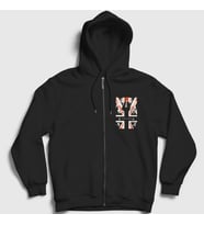 Presmono Unisex Siyah Daniel Craig Film James Bond Fermuarlı Kapüşonlu Sweatshirt 257677tt