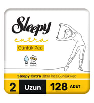 Sleepy Extra Ultra İnce Günlük Ped Uzun 4 x 32 Ped